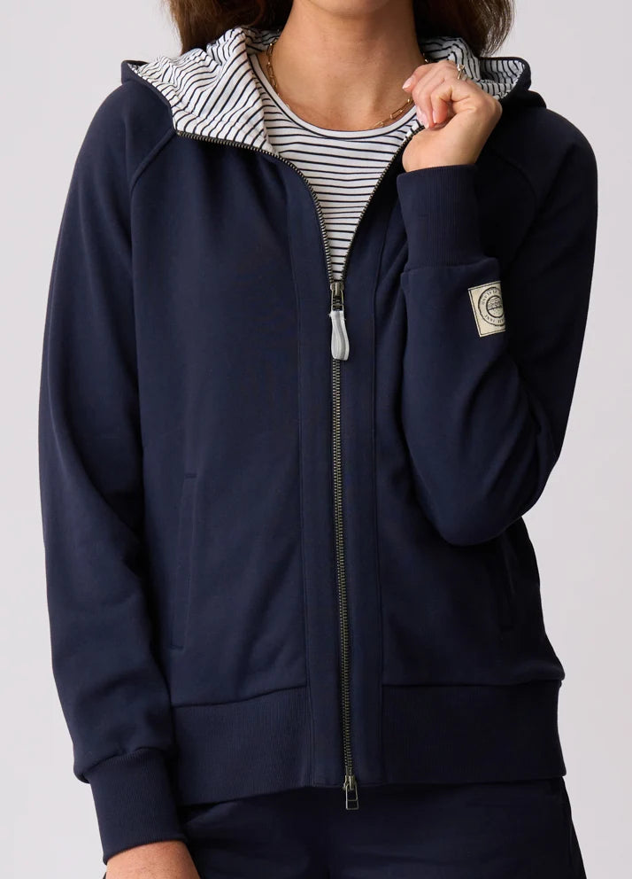 CHARLIE JANE TAI TAPU ZIP SWEAT
