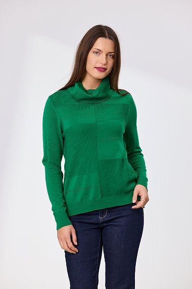 OLLIE ROLL NECK MERINO