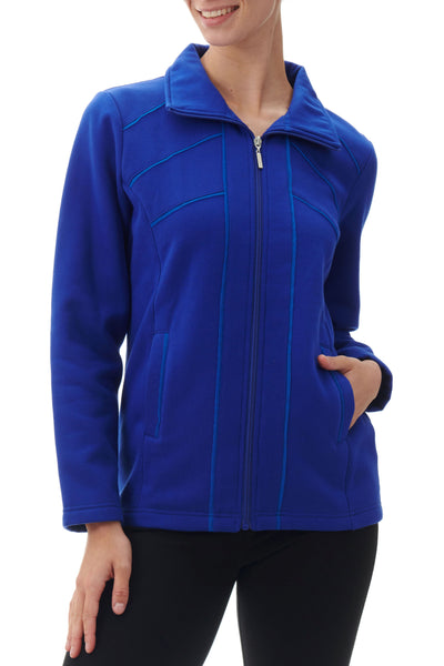 MESH TRIM JACKET