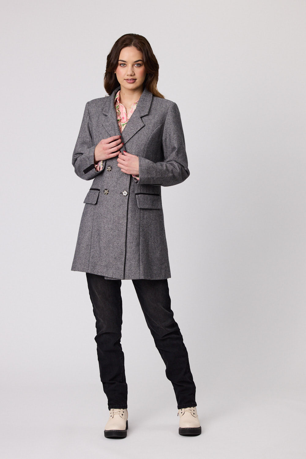 BELLA CONTRAST COAT