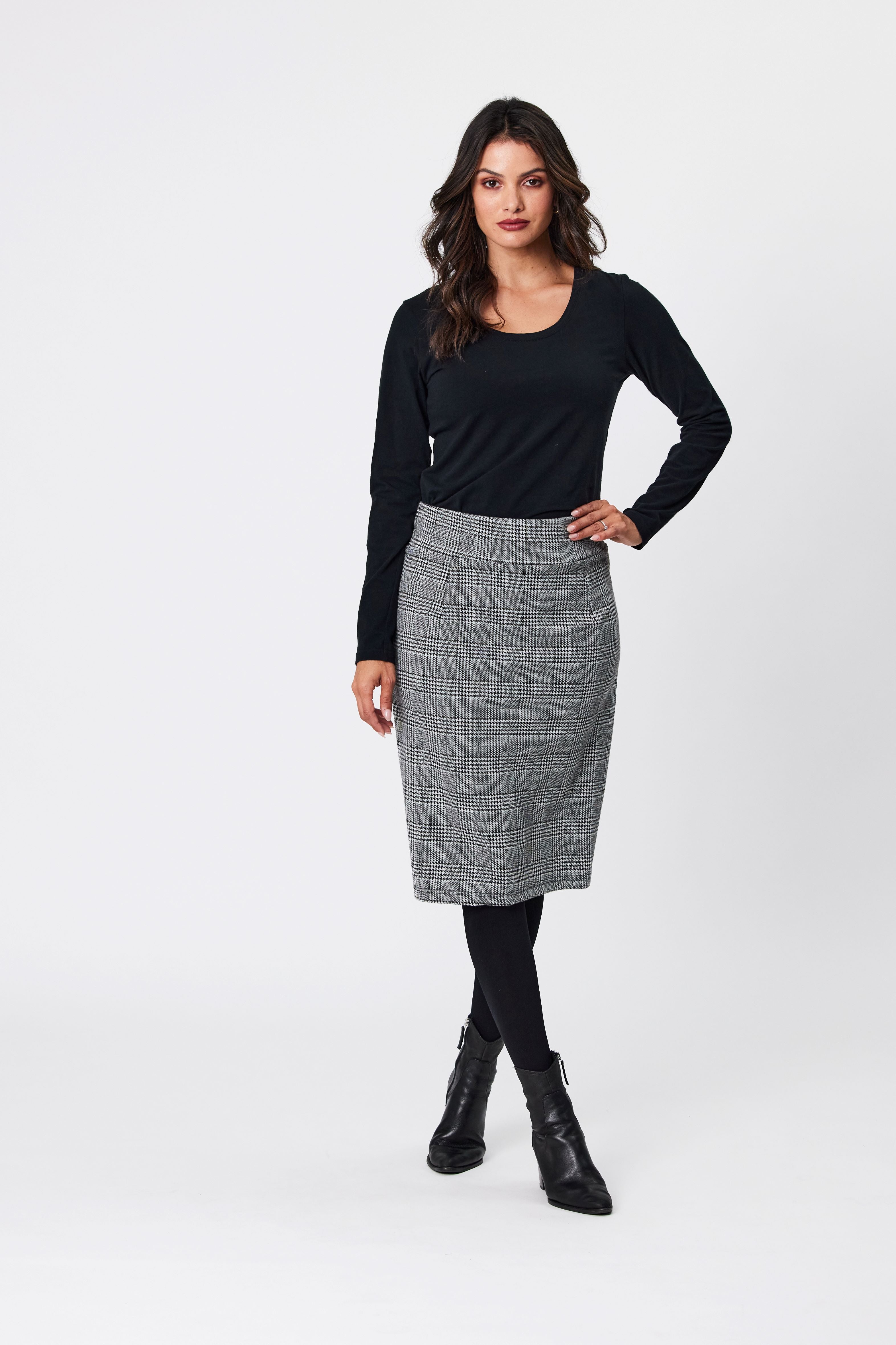OLIVIA PULL ON SKIRT