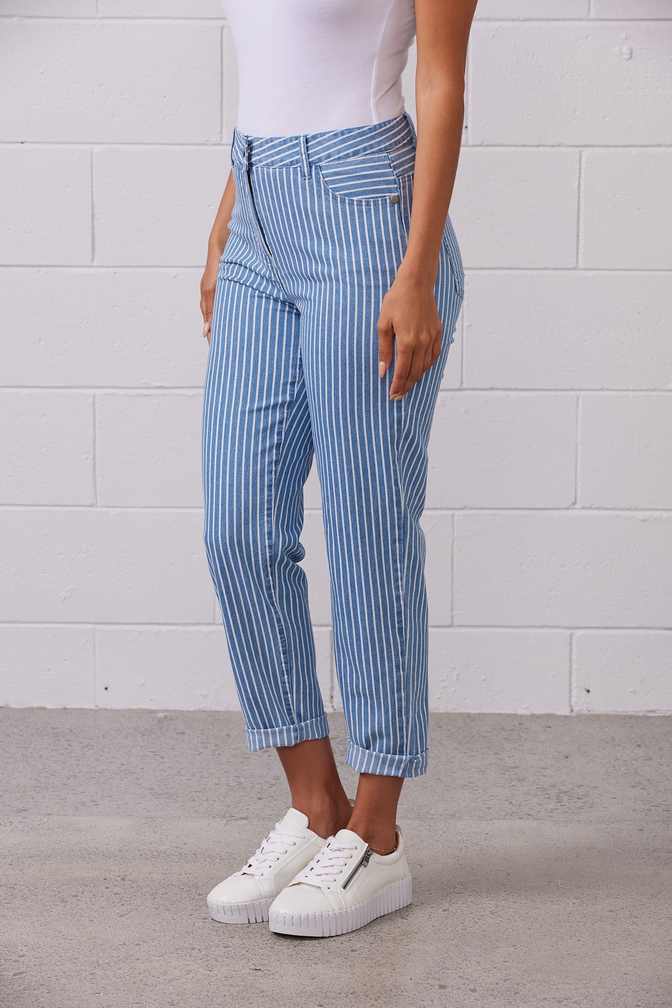 CICI STRIPE JEAN