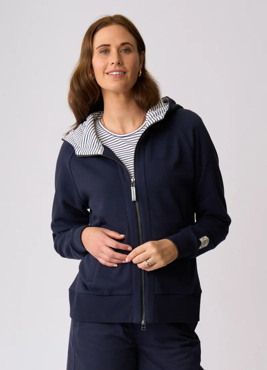 CHARLIE JANE TAI TAPU ZIP SWEAT