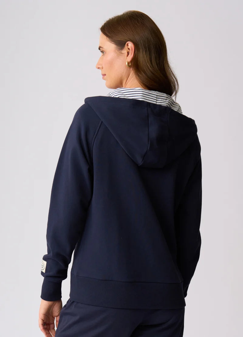 CHARLIE JANE TAI TAPU ZIP SWEAT