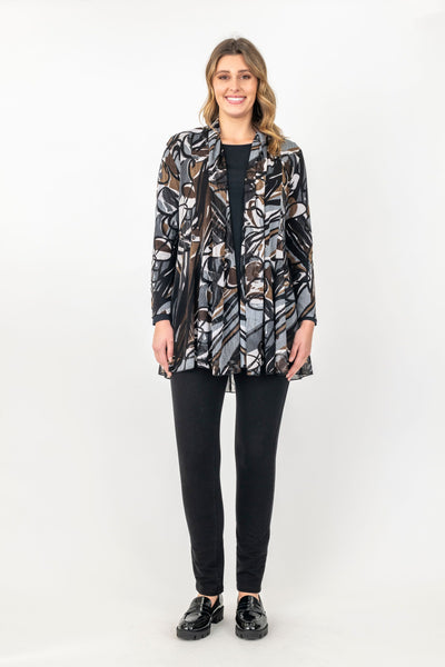 LONGLINE SHEER JACKET