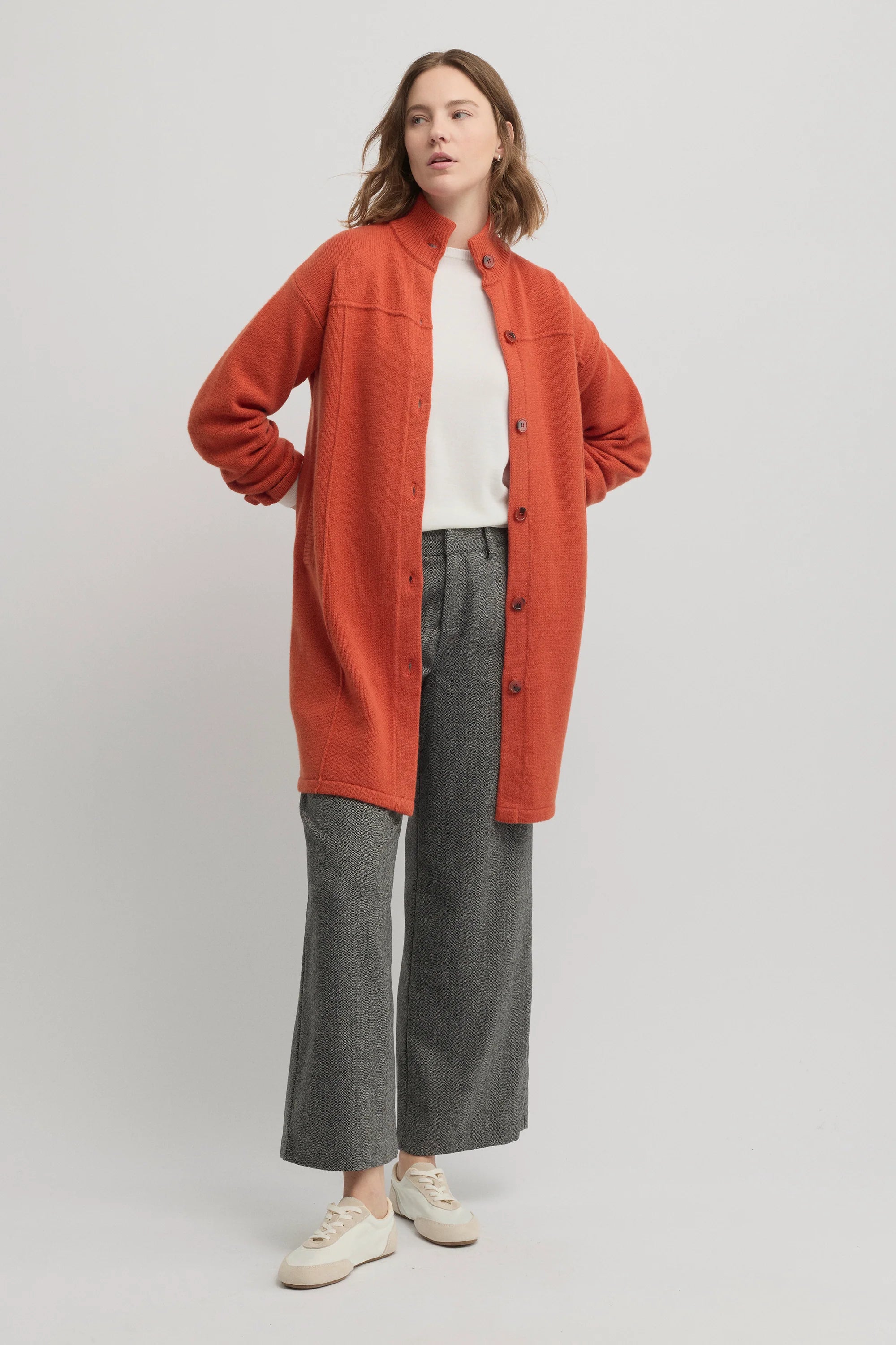 FORCE KNIT COAT