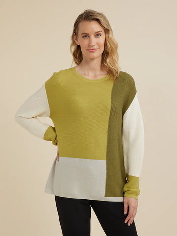 BLOCK COLOUR JUMPER