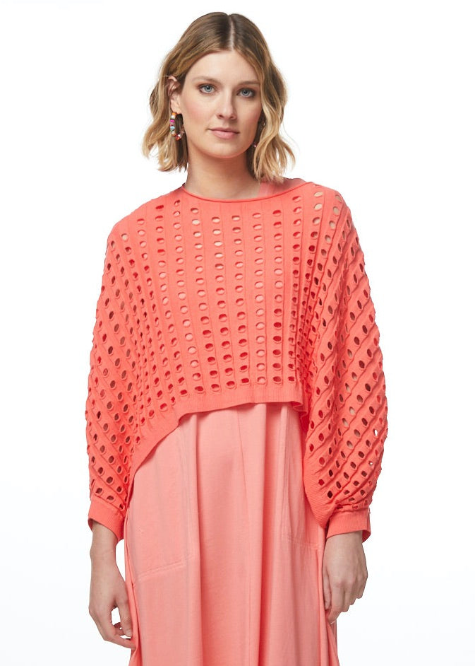 OPEN KNIT SHRUG