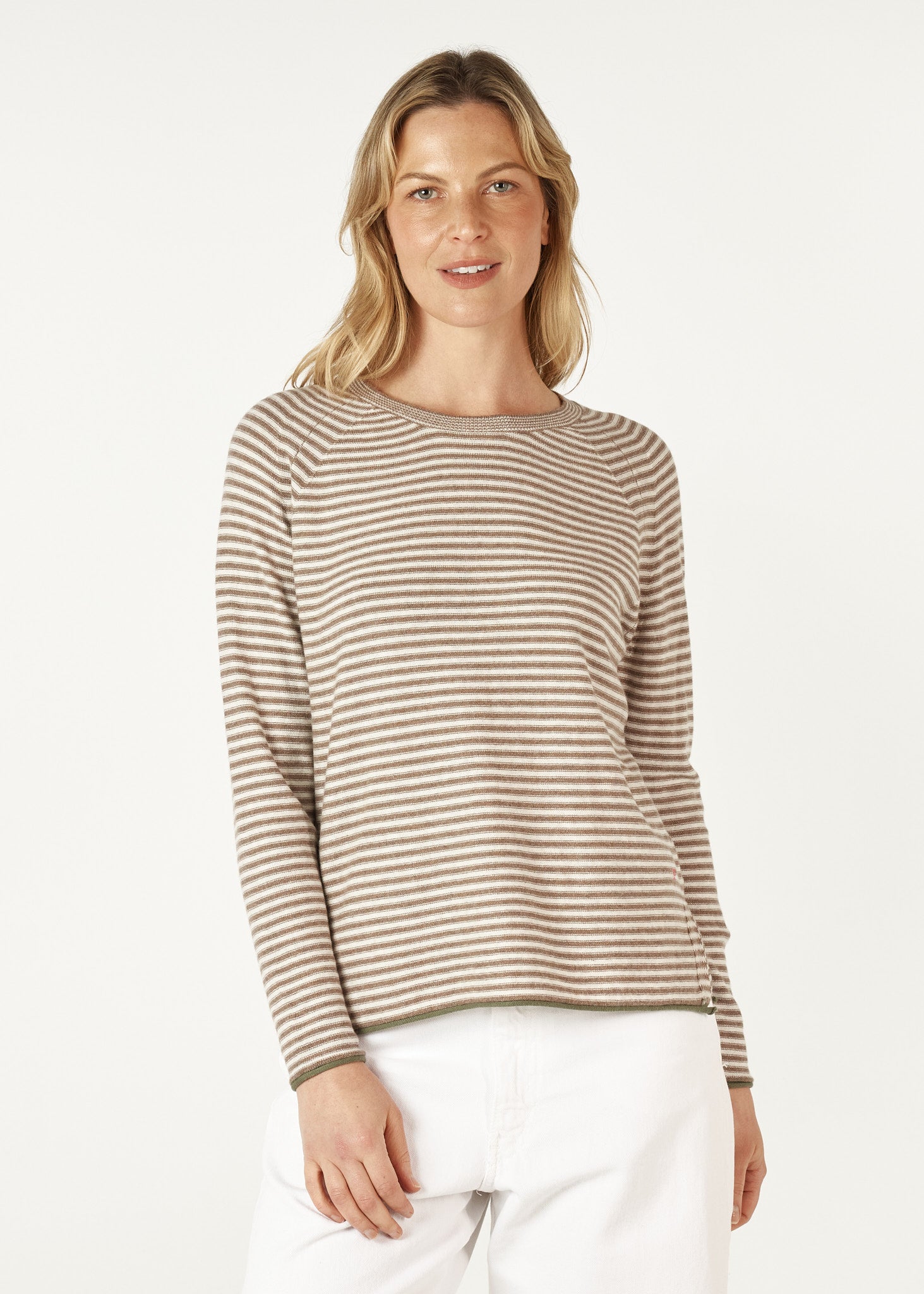 ESSENTIAL STRIPE CREW