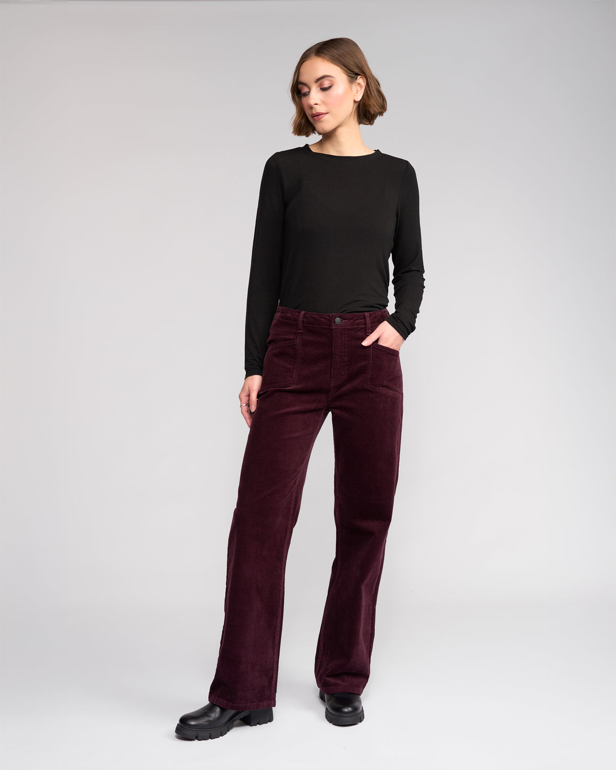 WIDE LEG FULL LENGTH CORD