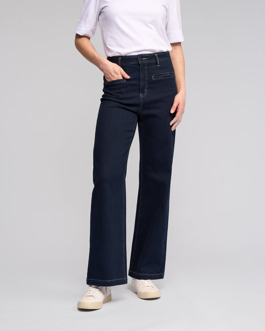 WIDE LEG FULL LENGTH JEAN