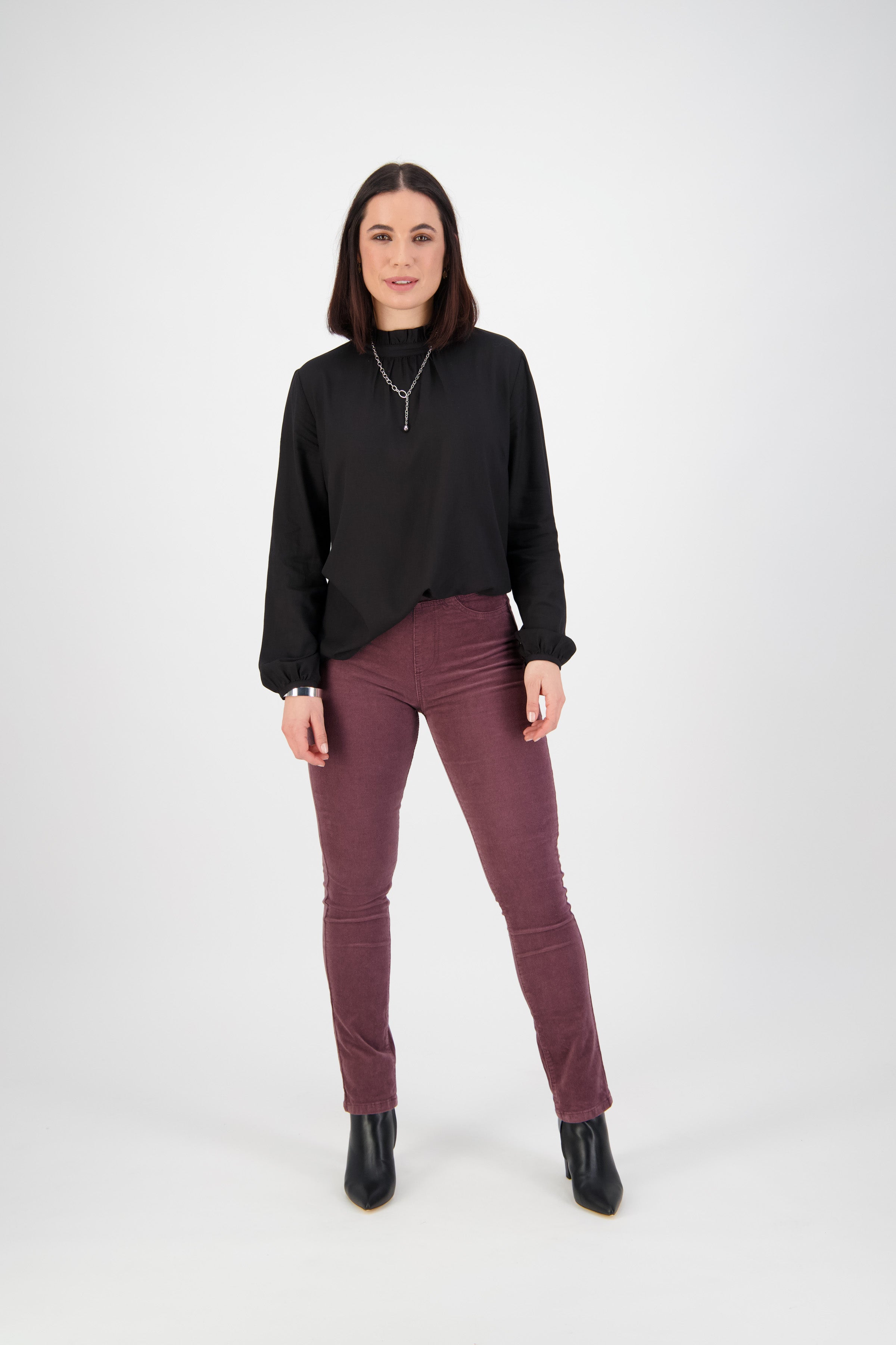 SLIM LEG CORD PULL ON