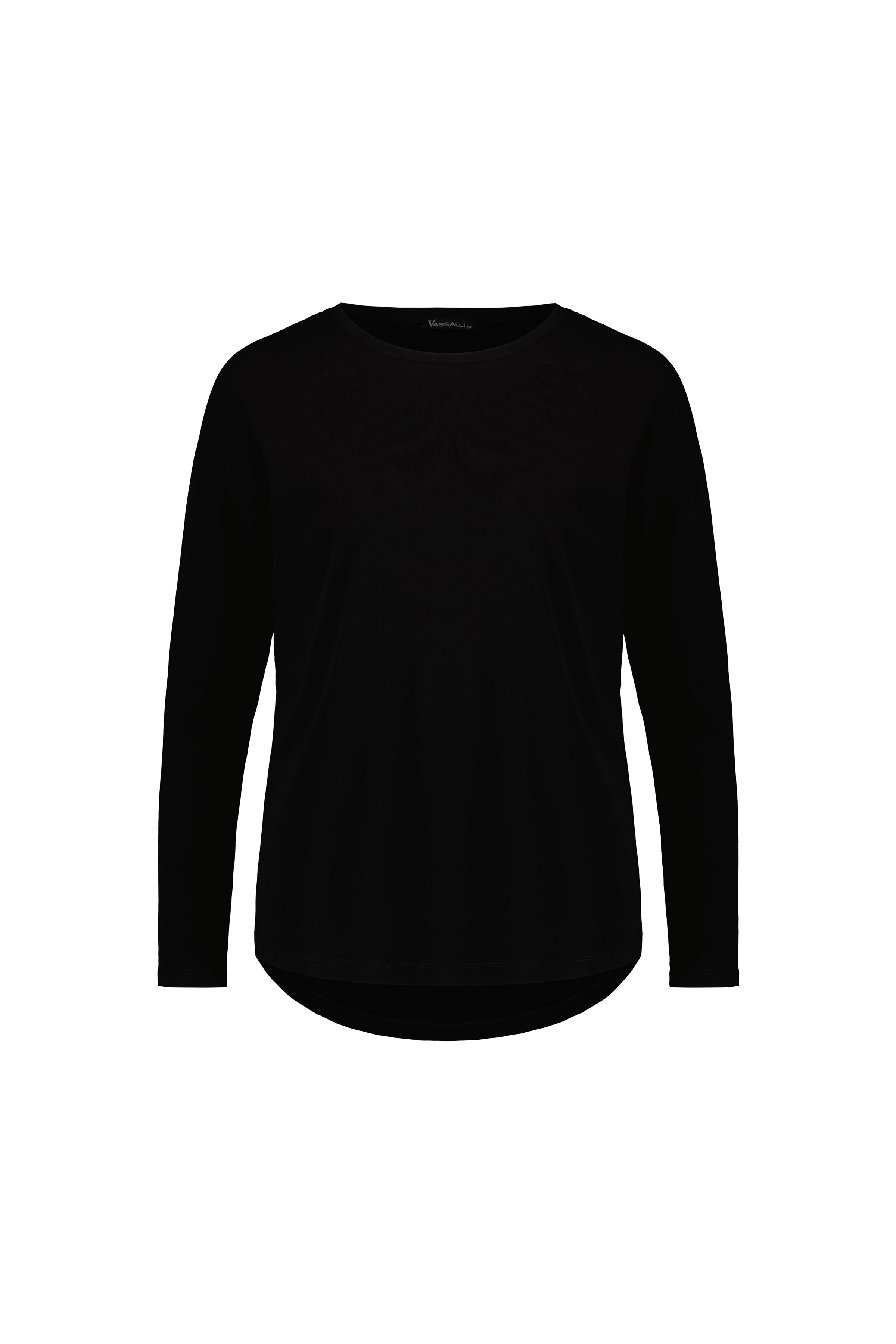 L/S ROUND NECK TOP