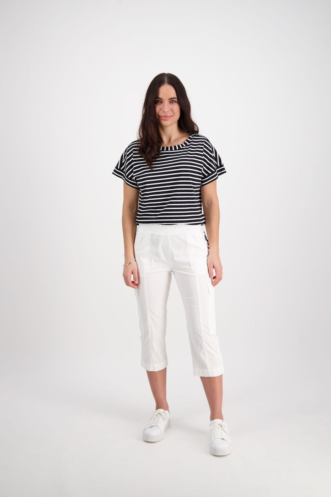 POPLIN PULL ON CARGO PANT