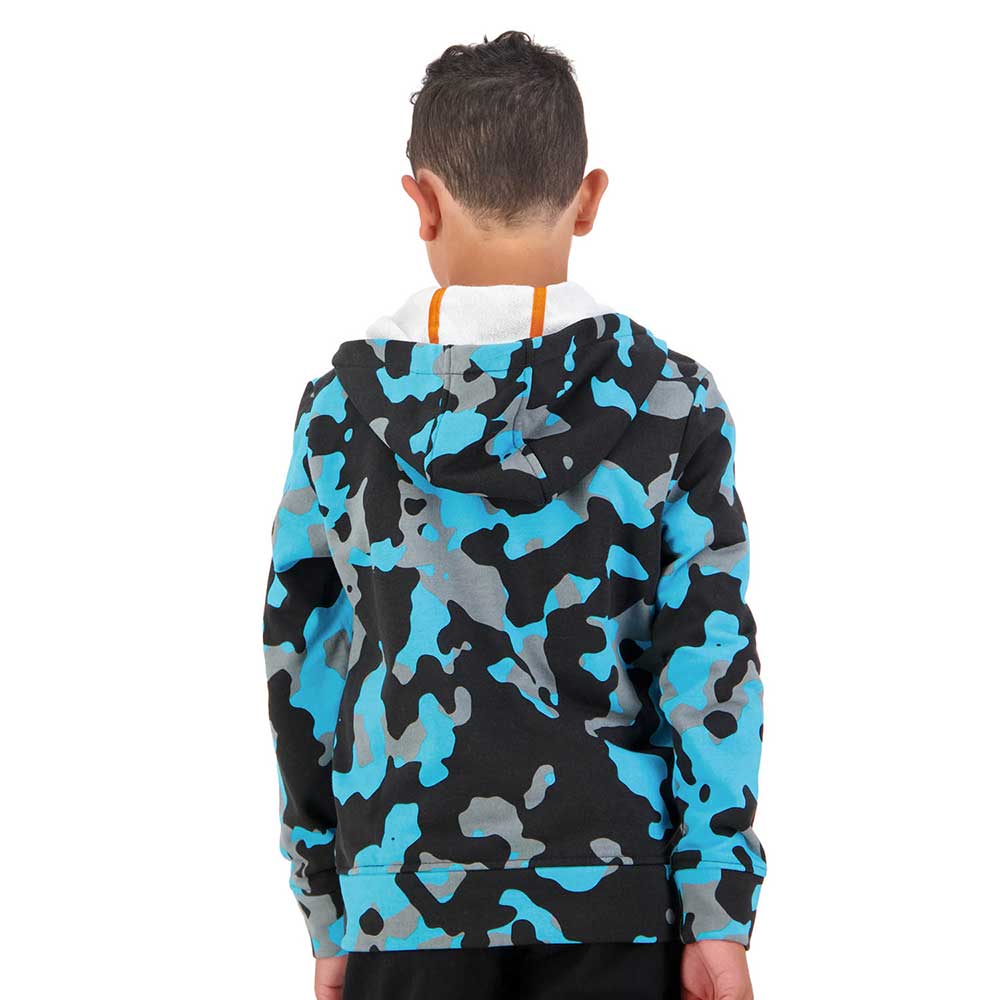 CANTERBURY BOYS CAMO ALL OVER PRINT FULL ZIP HOODY