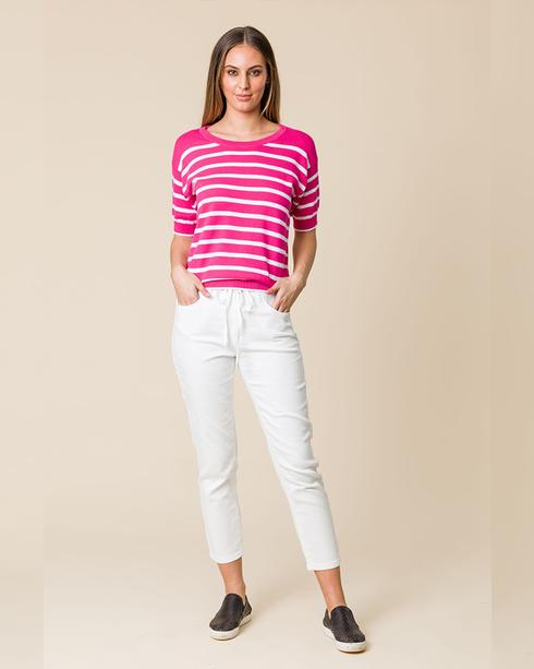 STRIPE KNIT TOP