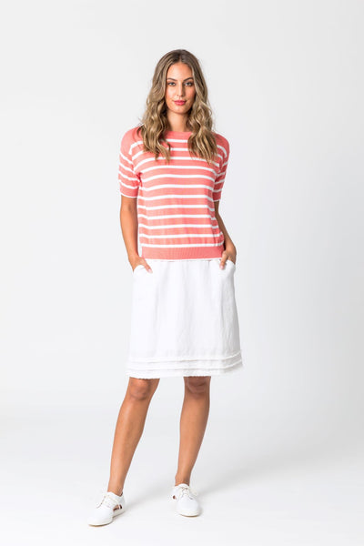 LINED SKIRT