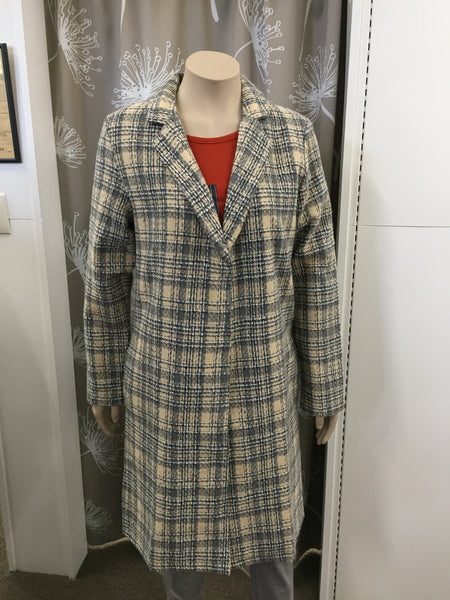 TWEED EDGE TO EDGE COAT