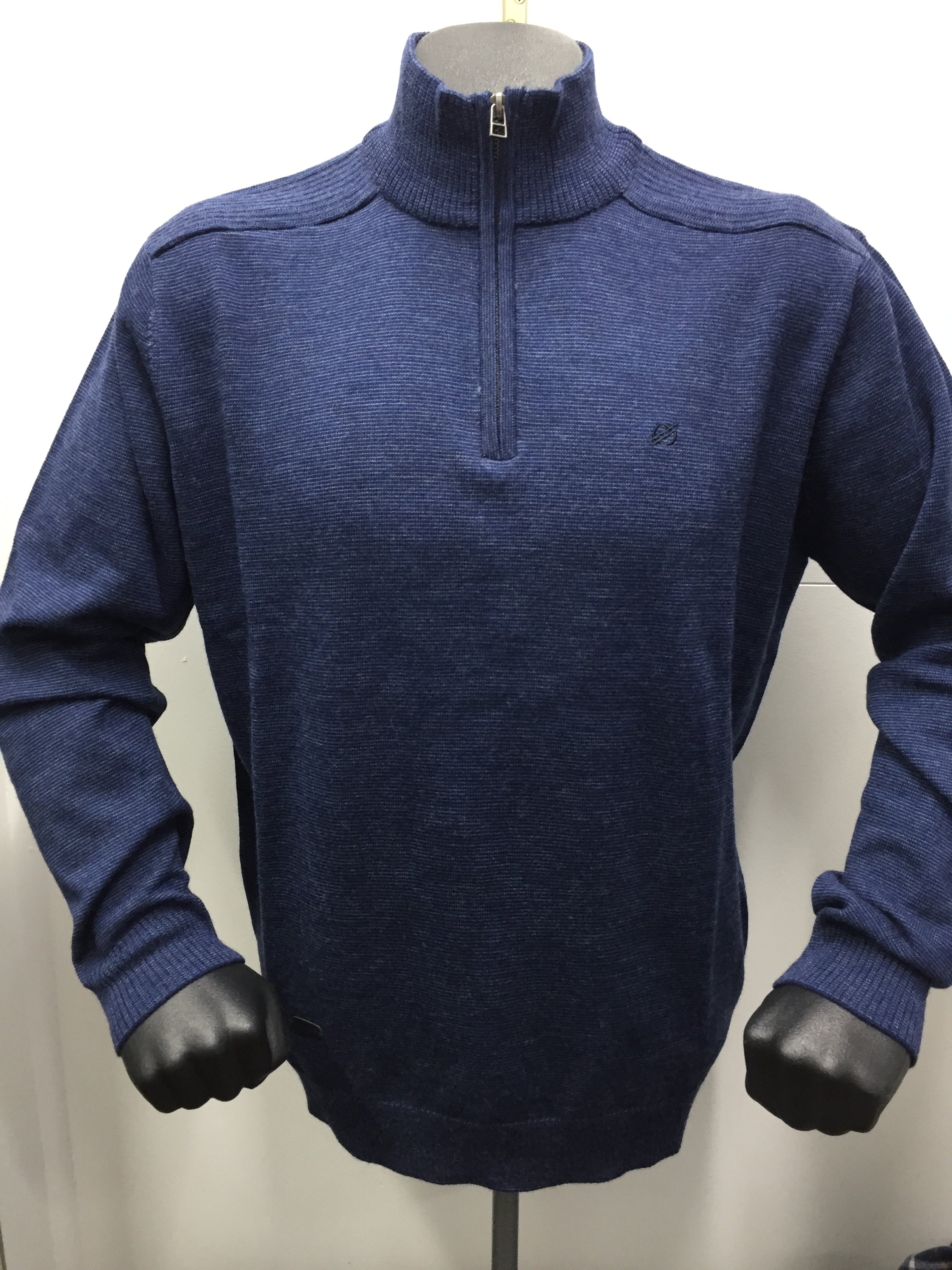 1/4 ZIP MERINO PULLOVER