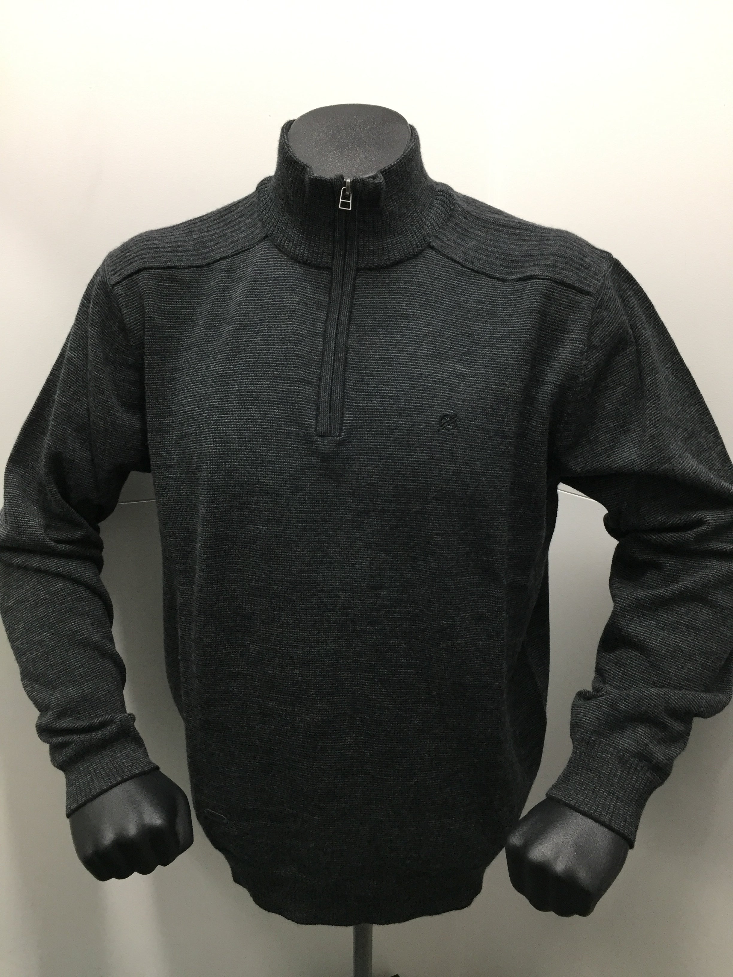 1/4 ZIP MERINO PULLOVER