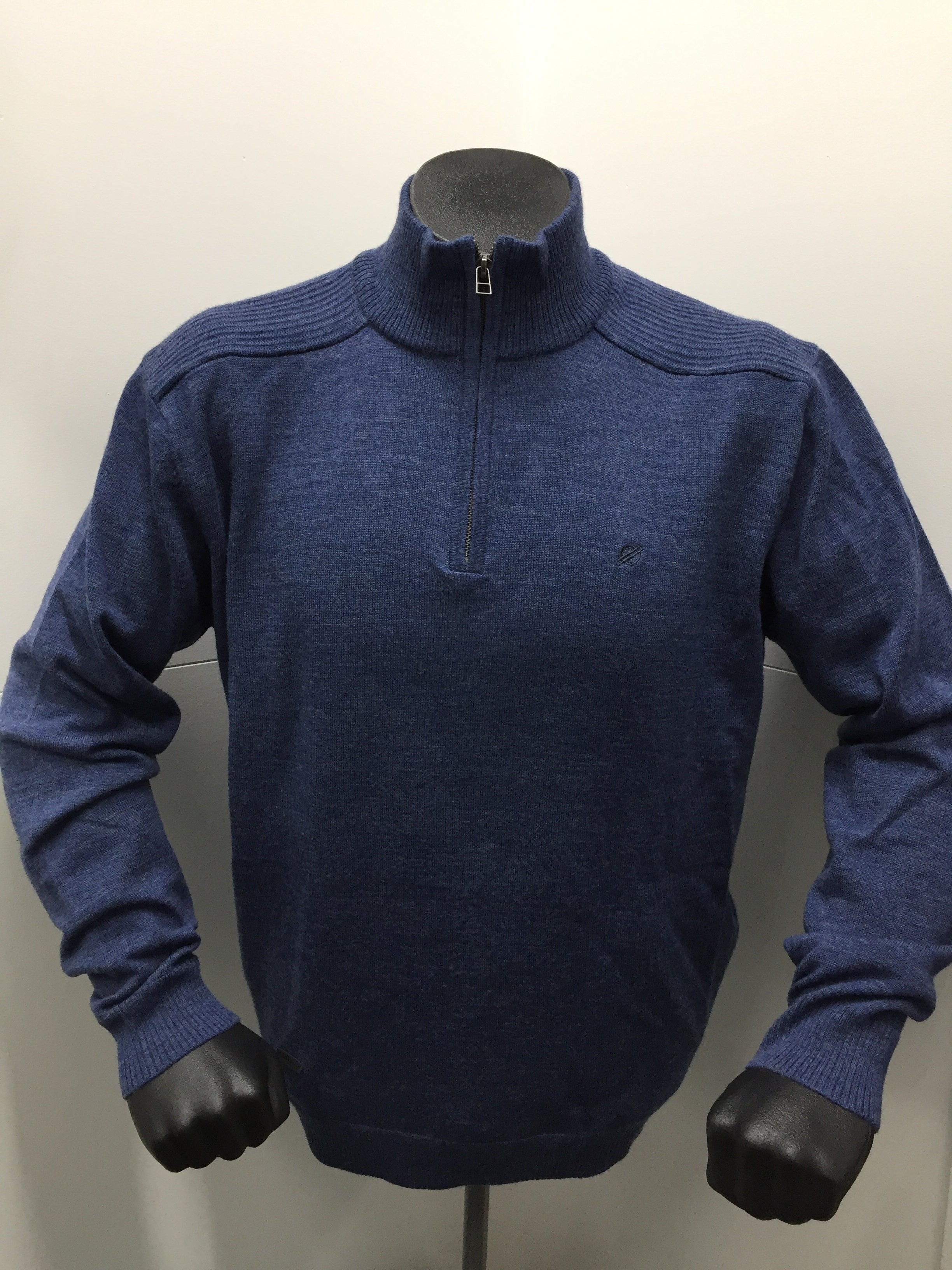 1/4 ZIP MERINO PULLOVER
